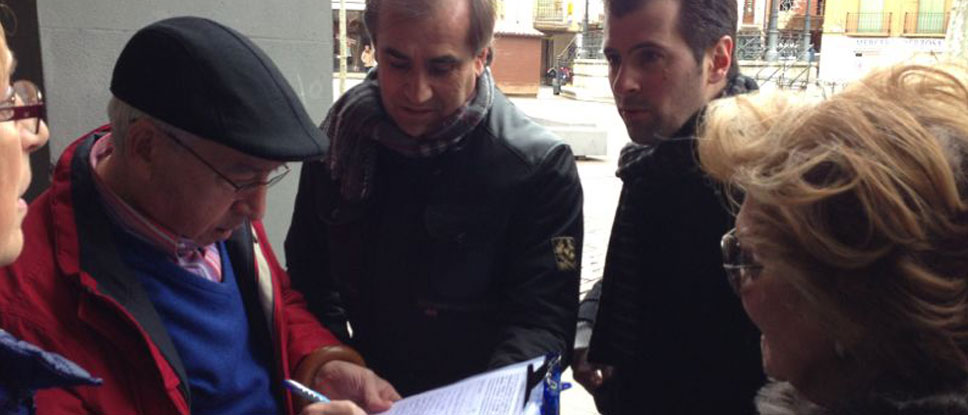 El PSOE denuncia los "injustificables" recortes de Rajoy y Herrera que en Aranda "se ceban" con m&aacute;s de 1.000 dependientes