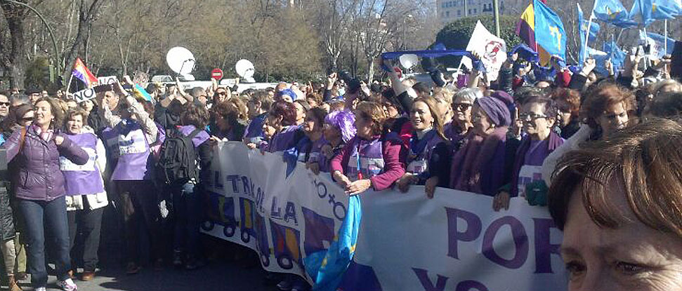 La lucha contra la reforma de la Ley del Aborto sigue. No nos callar&aacute;n