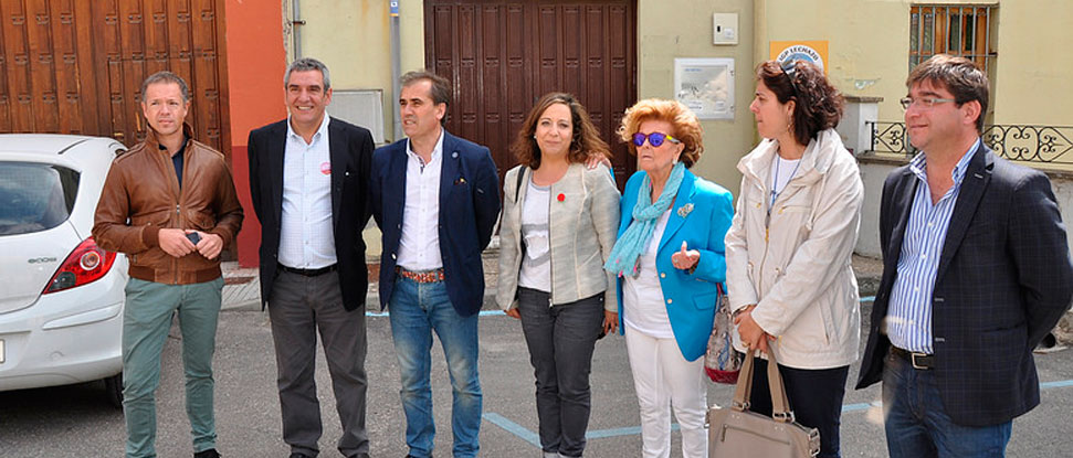 Villarrubia e Iratxe Garc&iacute;a lamentan el "absoluto abandono" por parte de la Junta de la comarca ribere&ntilde;a