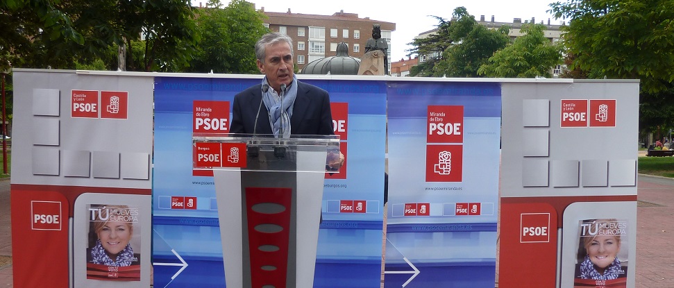Ram&oacute;n J&aacute;uregui: &ldquo;El voto de los espa&ntilde;oles vale doble el domingo: para cambiar Europa y decir "no" al Gobierno del PP&rdquo;