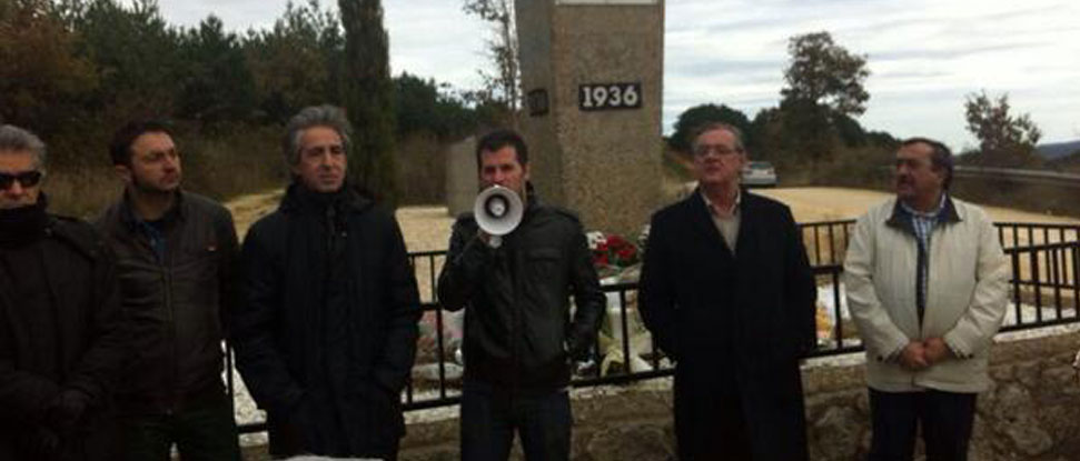 El 1 de noviembre, homenaje a los represaliados de la Guerra Civil
