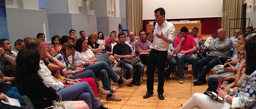 Tudanca recalar&aacute; ma&ntilde;ana en Melgar de Fernamental y Medina de Pomar junto a la secretaria general del PSOE de Burgos, Esther Pe&ntilde;a