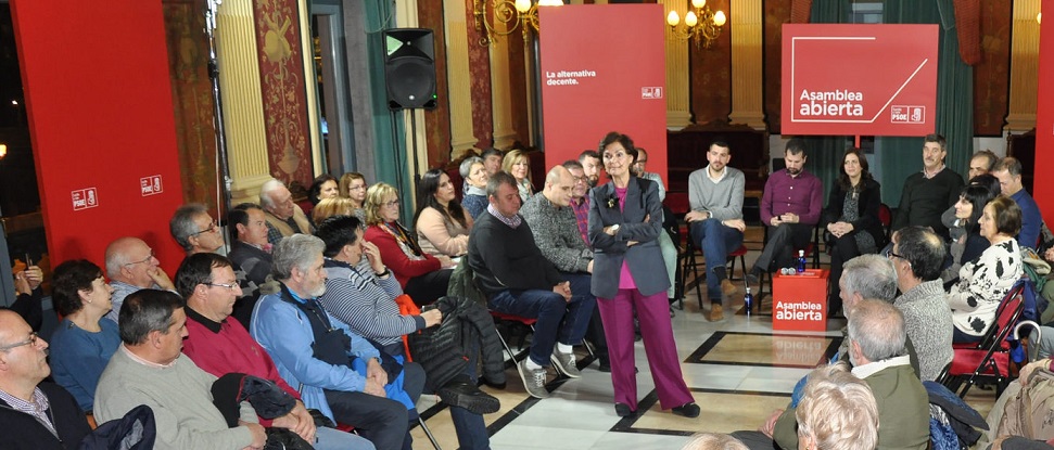 <div>Carmen Calvo denuncia la grave situaci&oacute;n de las pensiones y contexto laboral de la provincia, en la que el 91% de las contrataciones son temporales</div><div><br /></div>