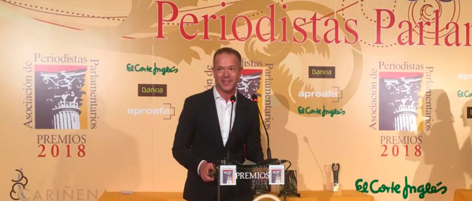 Ander Gil, nombrado por los periodistas parlamentarios Senador del A&ntilde;o