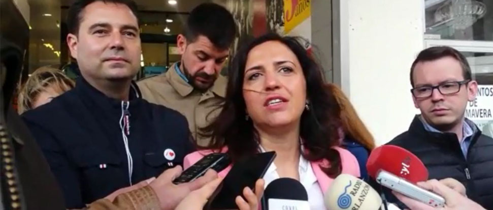 Pe&ntilde;a dice que el apoyo recibido estos d&iacute;as apunta a la victoria del PSOE en el Ayuntamiento y en la Junta