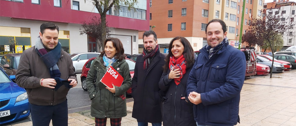 Pe&ntilde;a reivindica la democracia y el derecho al voto y Tudanca espera una participaci&oacute;n masiva para lograr el Gobierno que Espa&ntilde;a necesita