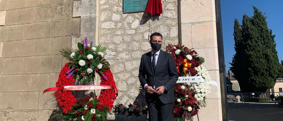 Burgos rinde homenaje a las v&iacute;ctimas de la COVID19