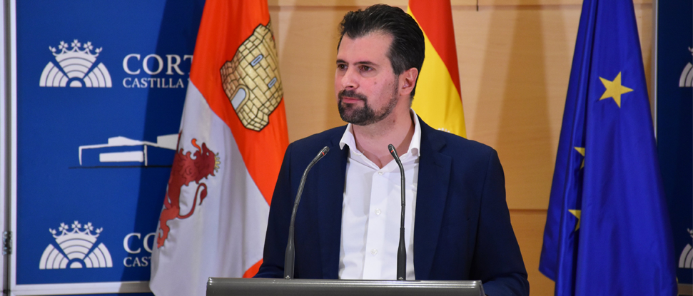 Tudanca dice que su obligaci&oacute;n y deber con esta tierra es presentar la moci&oacute;n de censura, que abre la esperanza para Castilla y Le&oacute;n