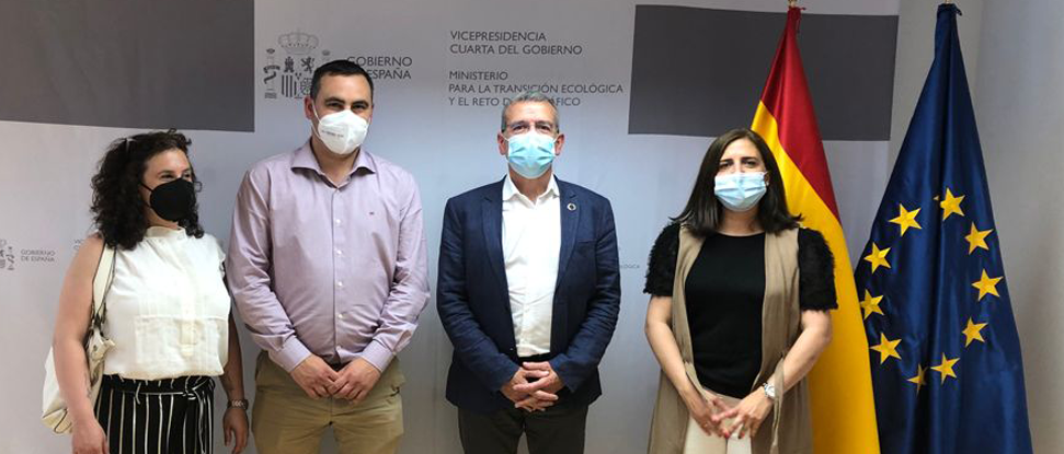 Briviesca presenta en Miteco cuatro proyectos dinamizadores para frenar la despoblaci&oacute;n