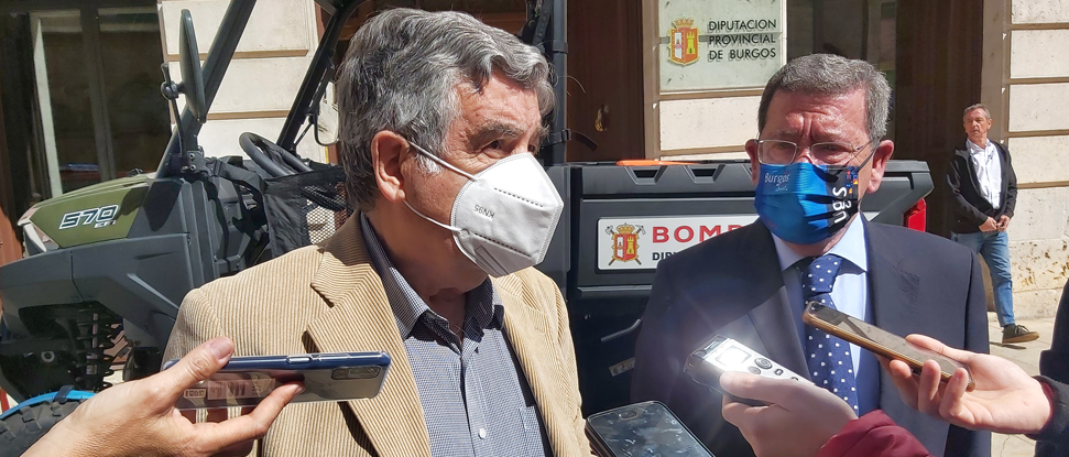 El alcalde de Pradoluengo reivindica a la Junta que incluya el parque de bomberos en su Plan sectorial de Prevención de Incendios El alcalde de Pradoluengo reivindica a la Junta que incluya el parque de bomberos en su Plan sectorial de Prevención de Incendios