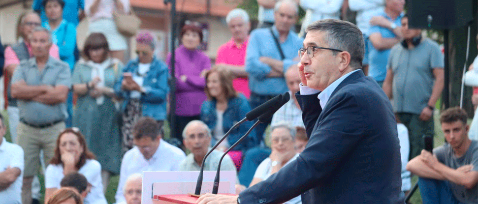 Patxi L&oacute;pez asegura en Burgos que el Gobierno de Pedro S&aacute;nchez nos ha hecho mejores como pa&iacute;s