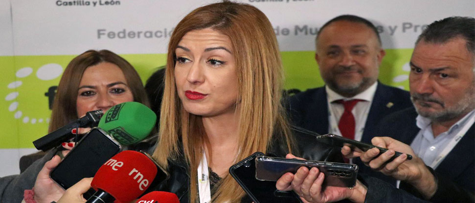 La alcaldesa de Miranda, Aitana Hernando, vicepresidenta primera de la FRMP La alcaldesa de Miranda, Aitana Hernando, vicepresidenta primera de la FRMP