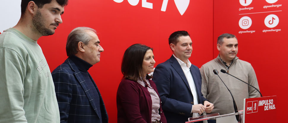 El PSOE de Burgos se conjura para acabar con 40 a&ntilde;os de gobierno del PP en la Comunidad